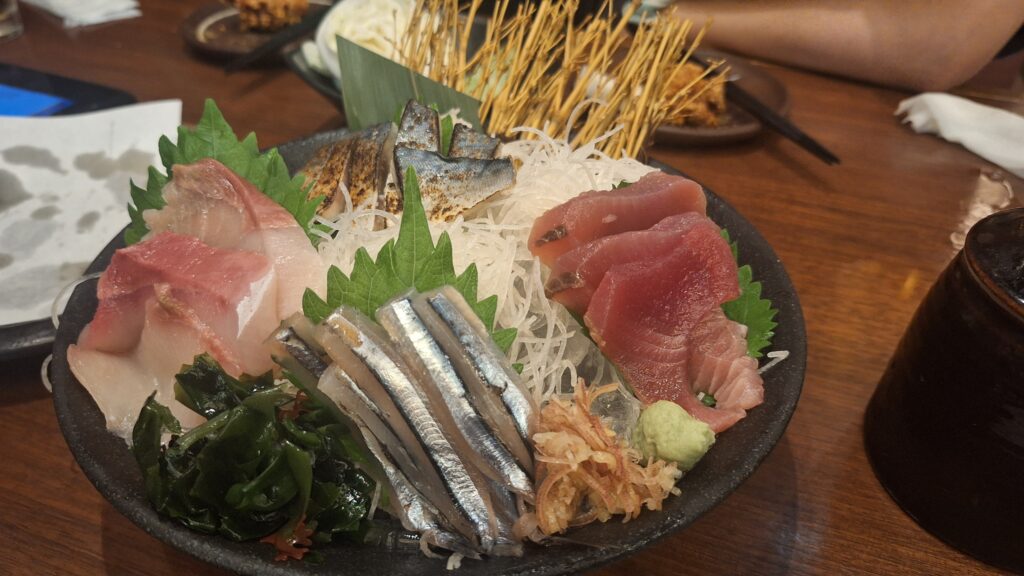 刺身盛り合わせ